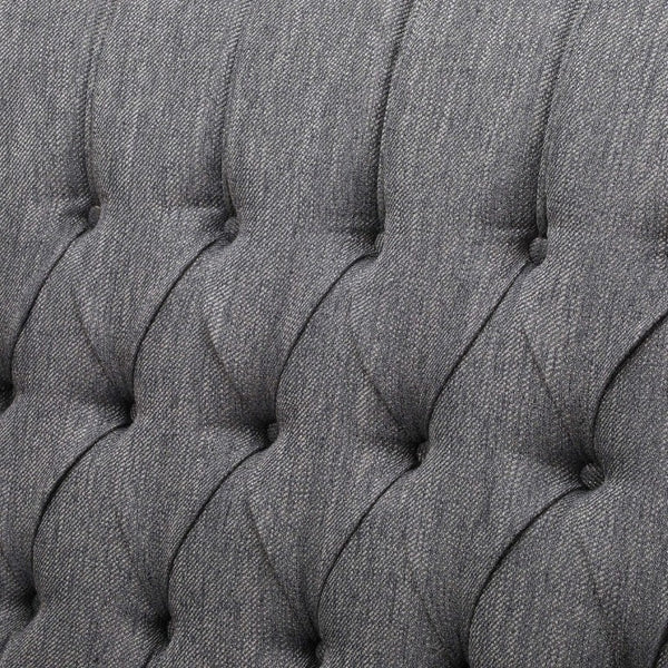 English Elm Oversized Wingback Manual Recliner with Tufted Back Nailhead Detail for Living Room 64257.00CHAR