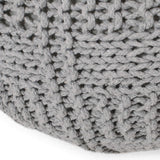 Christopher Knight Home® - Noble House - Yuny Handcrafted Modern Fabric Pouf