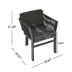 English Elm 7-piece Outdoor Acacia Wood Dining Set with Rope-woven Aluminum Chairs and Cushions 64274.00_N779P368549G-3