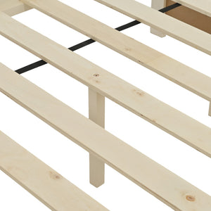 English Elm Twin Over Full Bunk Bed With Storage Drawers – Stylish Cream Wooden Design, Safety Features Included K495S00002-GIGA