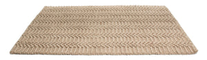 HomeRoots 5' X 7' Hand-Woven Jute Area Rug - Modern Abstract Design, Unique Artisan Craftsmanship & Durability 642836