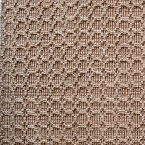 HomeRoots 6' Natural Jute Geometric Area Rug - Hand-Woven, Durable, and Stylish for Modern Living Spaces 642839