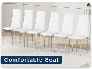 English Elm Office Mid-back Faux Leather Chair Set of 8 for Conference and Reception Areas W2920P303604