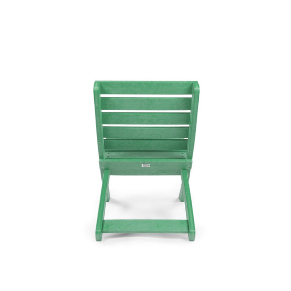 English Elm Grandcourt Recycled Hdpe Outdoor Folding Chair with Marine Grade Hardware for Patio Use Green B2745P409668