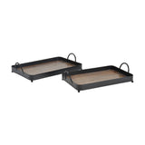 Gerrard Tray - Set of 2 Natural 643323 Elk Home