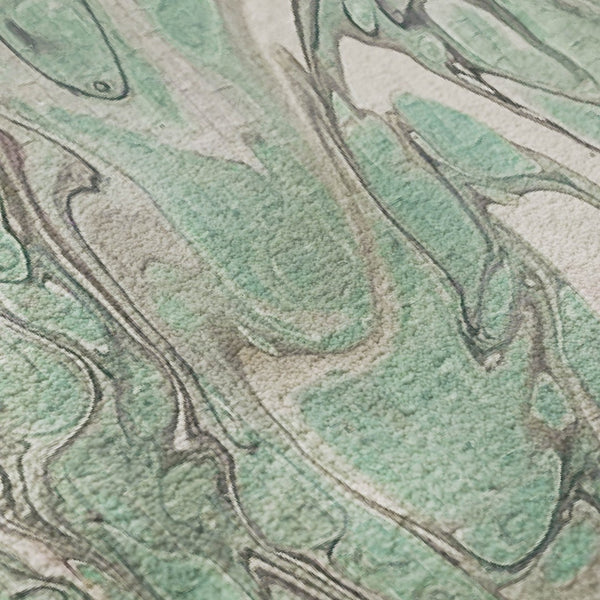 HomeRoots 10' Stylish Mint Green & Ivory Abstract Area Rug – Washable, Durable for Indoor & Outdoor Use! 643402