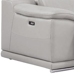 Two Piece Genuine Leather Sectional Sofa Set for Modern Living Room Comfort