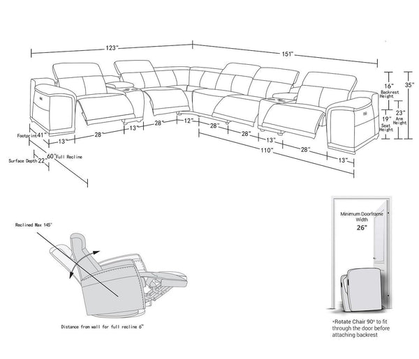 HomeRoots Beige Modular L-Shaped Sectional Sofa: 8-Piece Comfort with Console, USB Ports & Chic Design 643913