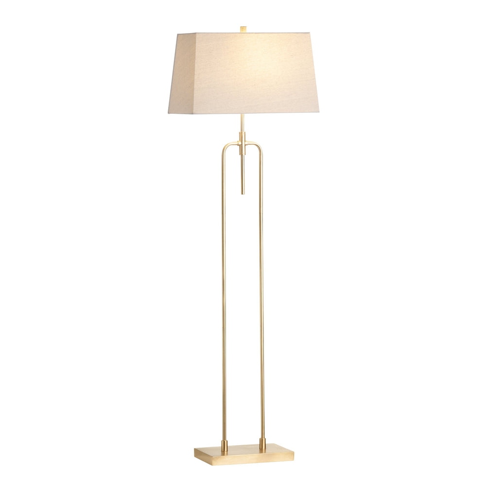 Crestview Collection 65.5"H Salinas Metal Floor Lamp - Elegant Design For Modern Spaces - Perfect Lighting Solution!   Cvaer1811