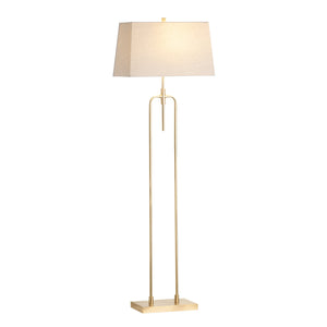 Crestview Collection 65.5"H Salinas Metal Floor Lamp - Elegant Design For Modern Spaces - Perfect Lighting Solution!   Cvaer1811