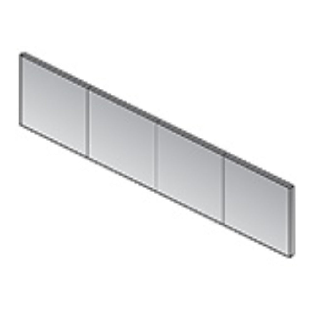 OSP Home Furnishings Napa Laminate Cabinet Doors Set of Four Modern Kitchen and Bathroom Cabinetry Upgrade NAP-4DW-NAS