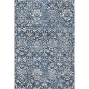 HomeRoots 8' X 10' Floral Medallion Area Rug - Washable, UV Protected, Stain Resistant, Perfect for Families! 644566