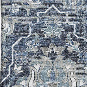 HomeRoots 8' X 10' Floral Medallion Area Rug - Washable, UV Protected, Stain Resistant, Perfect for Families! 644566