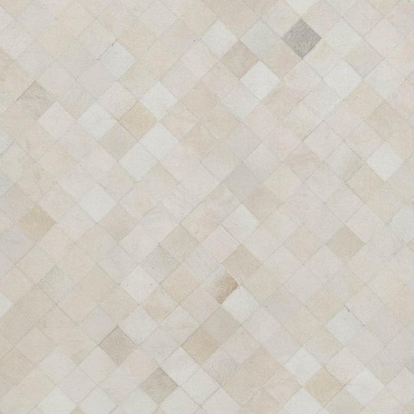 HomeRoots 9' X 12' Modern Ivory and Gray Geometric Washable Area Rug with UV Protection for Everyday Use 644645