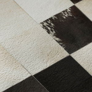 HomeRoots 9' X 12' Lodge-Inspired Black Ivory Beige Area Rug – Washable, UV Protected & Stain Resistant! 644741