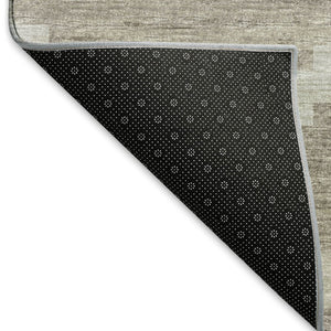 HomeRoots 10' X 14' Tan Ivory Beige Tribal Washable Area Rug - Durable, UV Protected, Kid & Pet Friendly! 644946