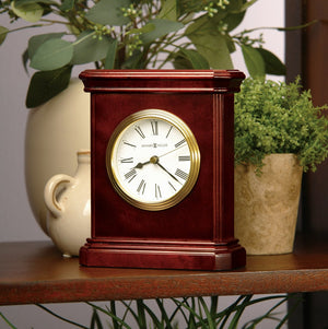 Hekman Furniture 645530 Windsor Carriage Clock - Timeless Wooden Table Clock With Classic Style & Quartz Movement Windsor Cherry Windsor Carriage Tabletop Clock 645530