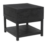 Surat Side Table Black 109846 Zuo Modern