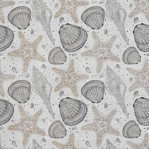 HomeRoots 9' X 12' Light Gray & Charcoal Geometric Washable Area Rug with UV Protection for Modern Spaces 645779