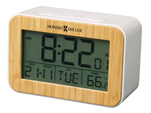 Hekman Furniture 645844 Bamboo Box Alarm Clock - Eco-friendly Design With Large Display And Snooze Functionality  Bamboo Box Alarm Clock 645844