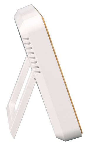 Hekman Furniture 645844 Bamboo Box Alarm Clock - Eco-friendly Design With Large Display And Snooze Functionality  Bamboo Frame Alarm Clock 645845