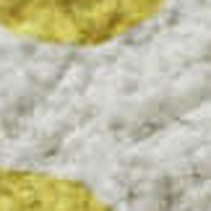HomeRoots 9' X 12' Yellow and Ivory Abstract Washable Area Rug – Durable, Stain Resistant with UV Protection! 646601