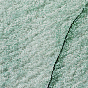 HomeRoots 8' X 10' Blue and Green Abstract Area Rug - Washable, UV-Protected, Stain-Resistant for Modern Spaces 646612