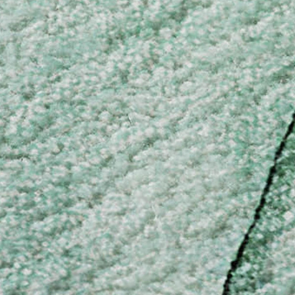 HomeRoots 9' X 12' Blue and Green Abstract Area Rug – Washable, UV Protected, Stylish & Durable for Every Home! 646613