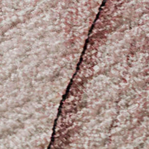 HomeRoots 8' X 10' Washable Blush & Ivory Abstract Area Rug with UV Protection - Perfect for Homes with Kids & Pets 646618