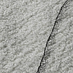 HomeRoots 5' X 8' Gray And Charcoal Abstract Washable Area Rug - Durable, Stylish & UV-Protected for Homes! 646622