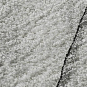 HomeRoots 10' Gray & Charcoal Abstract Area Rug - Washable, UV Resistant, Perfect for Busy Homes & Modern Decor 646626