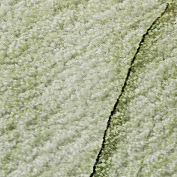 HomeRoots 5' X 8' Green And Ivory Abstract Area Rug - Washable, Stain-Resistant, UV Protected for Modern Homes 646628