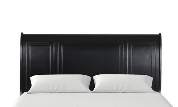 English Elm Meade Twin Bed With Built-In Storage - Elegant Black Design For Modern & Traditional Bedrooms B078S00568