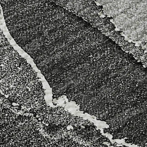 HomeRoots 9' Gray and Ivory Abstract Washable Area Rug – Durable, Stylish, UV-Protected for Busy Homes 646673