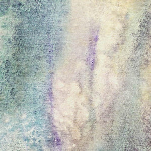 HomeRoots 5' Abstract Area Rug in Blue, Purple & Ivory – Washable, UV Protected & Durable for High Traffic Areas 646770