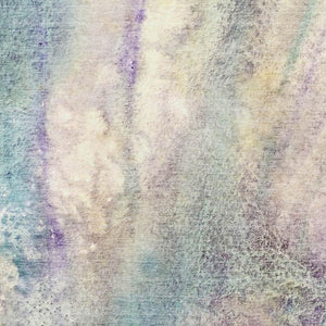 HomeRoots 9' X 12' Abstract Area Rug in Blue, Purple & Ivory – Washable, Stain-Resistant, UV Protected Design 646773