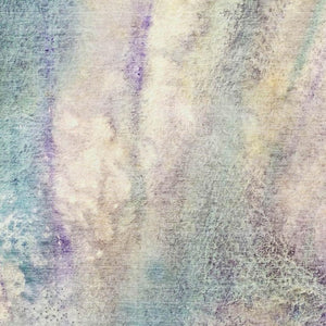 HomeRoots 10' Blue Purple & Ivory Abstract Washable Area Rug - UV Protected, Stain-Resistant, Durable Design 646774