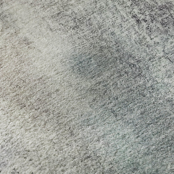HomeRoots 8' Ivory and Purple Abstract Round Rug - Stylish, Washable, UV-Protected, Perfect for Family Homes 646783