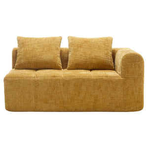 English Elm United Chenille Loveseat Sofa - Cozy Modular Sleeper For Small Spaces, Modern Comfort & Style W1568P255142-GIGA