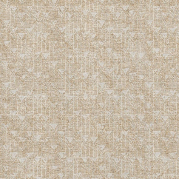 HomeRoots 10' Beige and Ivory Geometric Area Rug - Washable, UV Resistant, Perfect for High-Traffic Spaces! 647062