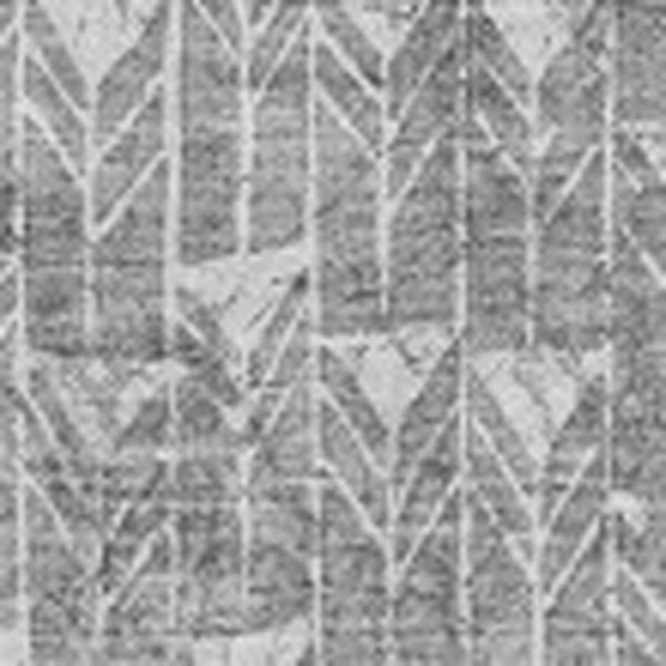 HomeRoots 8' X 10' Gray and Ivory Geometric Area Rug - Washable, UV Protected, Perfect for Busy Homes! 647090