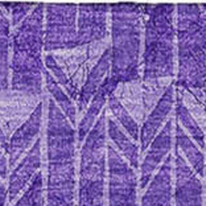 HomeRoots 8' X 10' Purple Geometric Area Rug - Washable, UV Protected, Stylish & Durable for Busy Households 647108