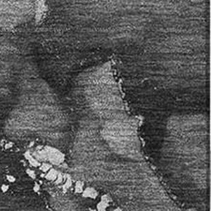 HomeRoots 10' X 14' Gray And Ivory Abstract Area Rug - Washable, Stain Resistant, UV Protected for High-Traffic Homes 647230