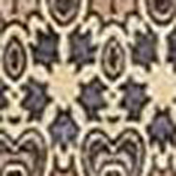HomeRoots 8' X 10' Washable Rust and Purple Striped Area Rug – Durable, Stain Resistant, UV Protected Style! 647540