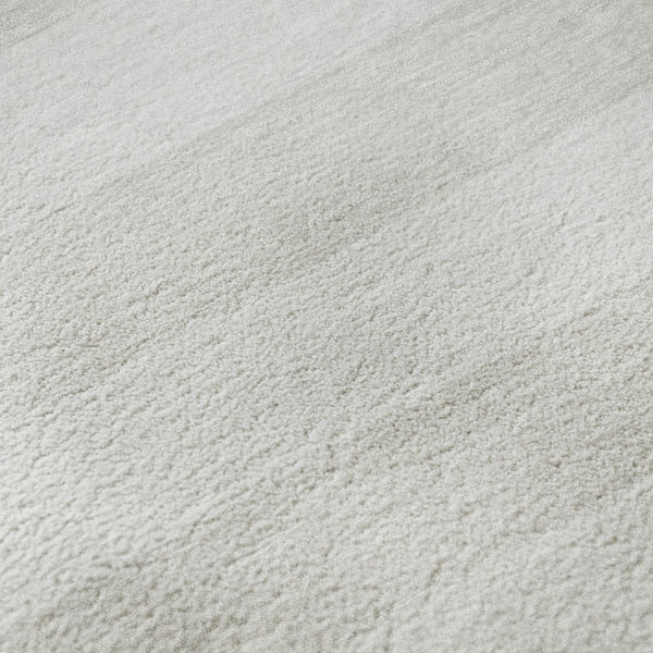HomeRoots 8' X 10' Ivory and Gray Striped Washable Area Rug - Durable, Stain-Resistant, UV-Protected for Style 647600