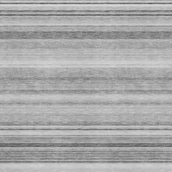 HomeRoots 8' X 10' Gray And Ivory Striped Washable Area Rug - Durable, Stain-Resistant, UV Protected Design! 647708