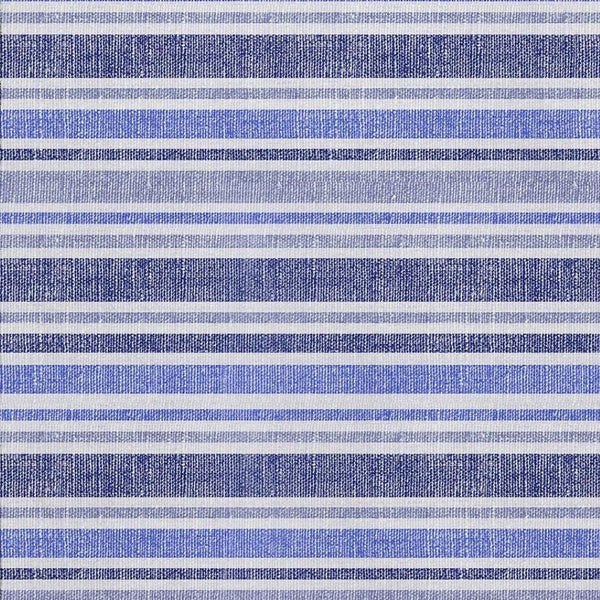 HomeRoots 9' X 12' Striped Blue and Ivory Washable Area Rug with UV Protection for Homes with Kids & Pets 647787