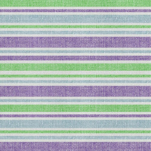 HomeRoots 5' X 8' Vibrant Lime Green & Purple Striped Washable Area Rug with UV Protection for Any Space 647826
