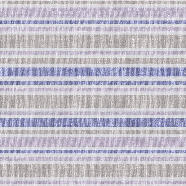 HomeRoots 10' X 14' Navy Blue & Lavender Striped Washable Area Rug with UV Protection for Stylish Spaces 647842
