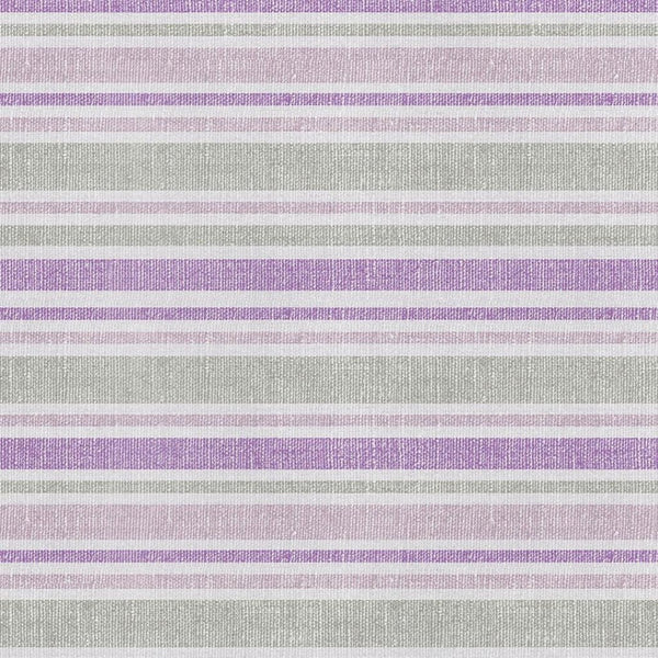 HomeRoots 9' X 12' Pearl and Purple Striped Washable Area Rug – Durable, Stain Resistant & UV Protected Comfort 647859